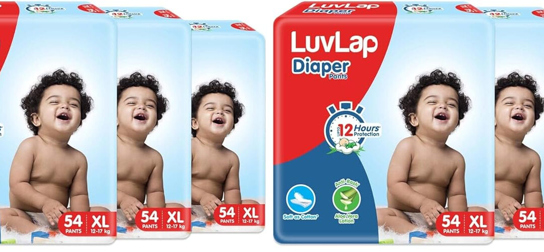 LuvLap Baby Diaper Pants S Size (Small), with Aloe Vera Lotion for rash protection, Pack of 78 Count, with upto 12Hr protection - Image 27