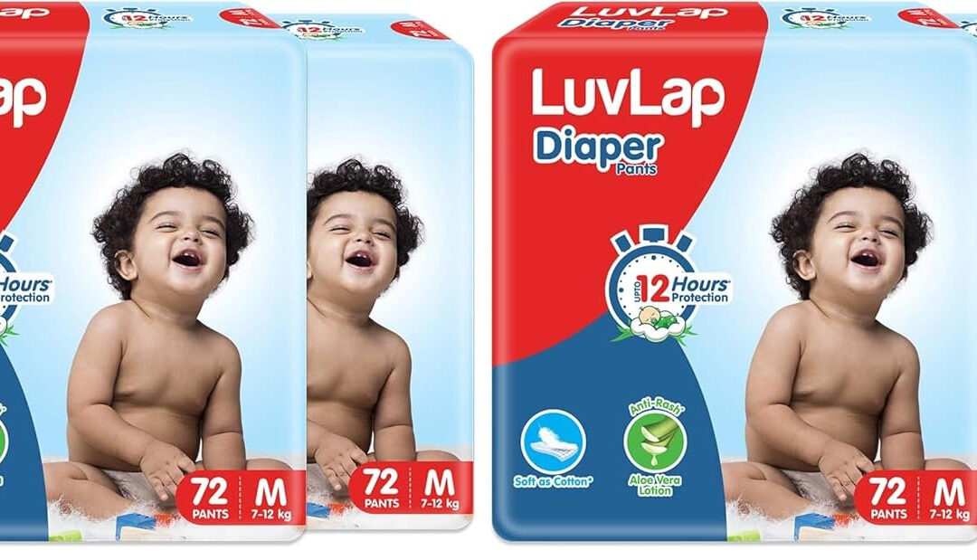 LuvLap Baby Diaper Pants S Size (Small), with Aloe Vera Lotion for rash protection, Pack of 78 Count, with upto 12Hr protection - Image 17