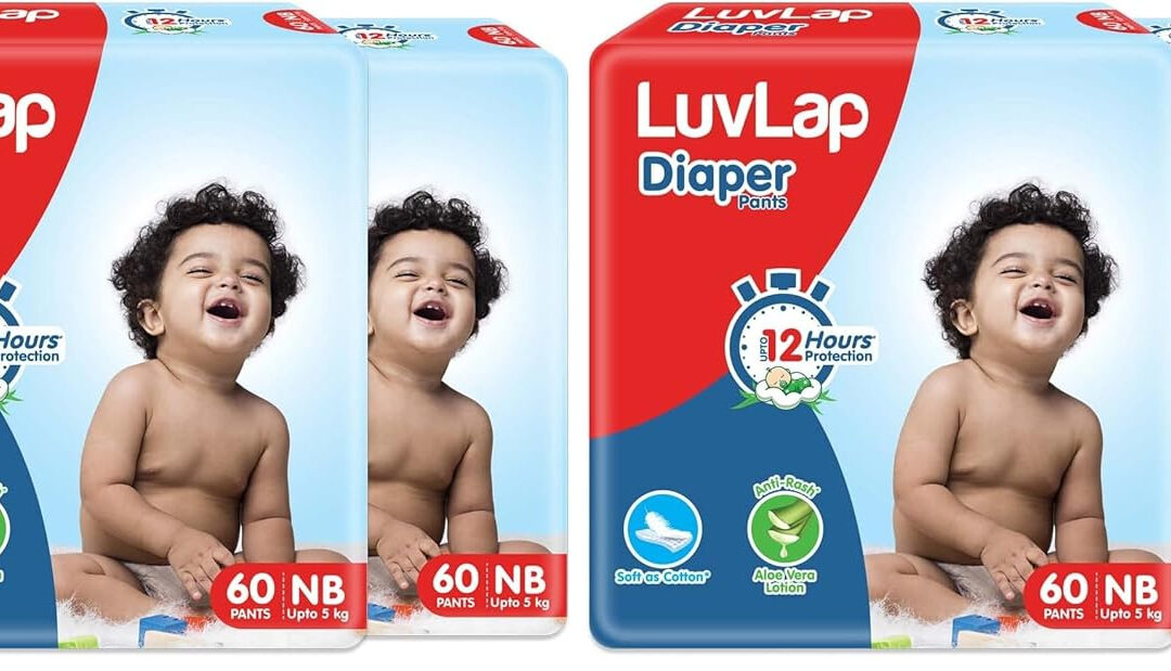 LuvLap Baby Diaper Pants S Size (Small), with Aloe Vera Lotion for rash protection, Pack of 78 Count, with upto 12Hr protection - Image 7